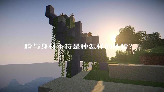 脸与身材不符是种怎样的体验？
